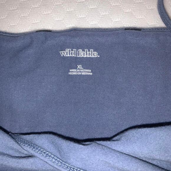 Wild Fable Butterfly Print Blue Dress Size XL - Picture 3 of 4